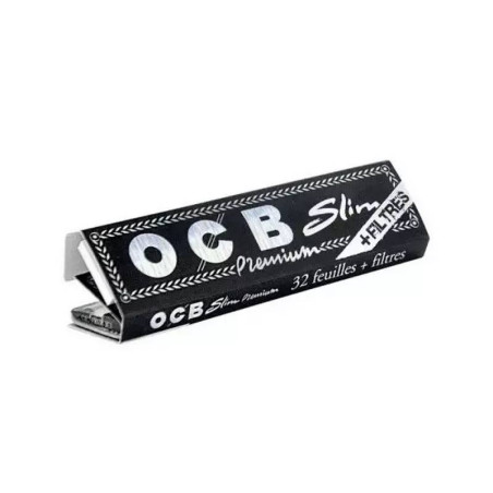 Feuilles à rouler slim avec cartons (x32) - OCB