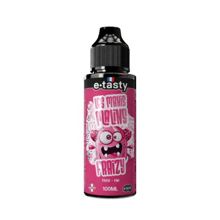 E-liquide Fraizy 100ml Fraise Kiwi - Les Maxis Malins E.Tasty